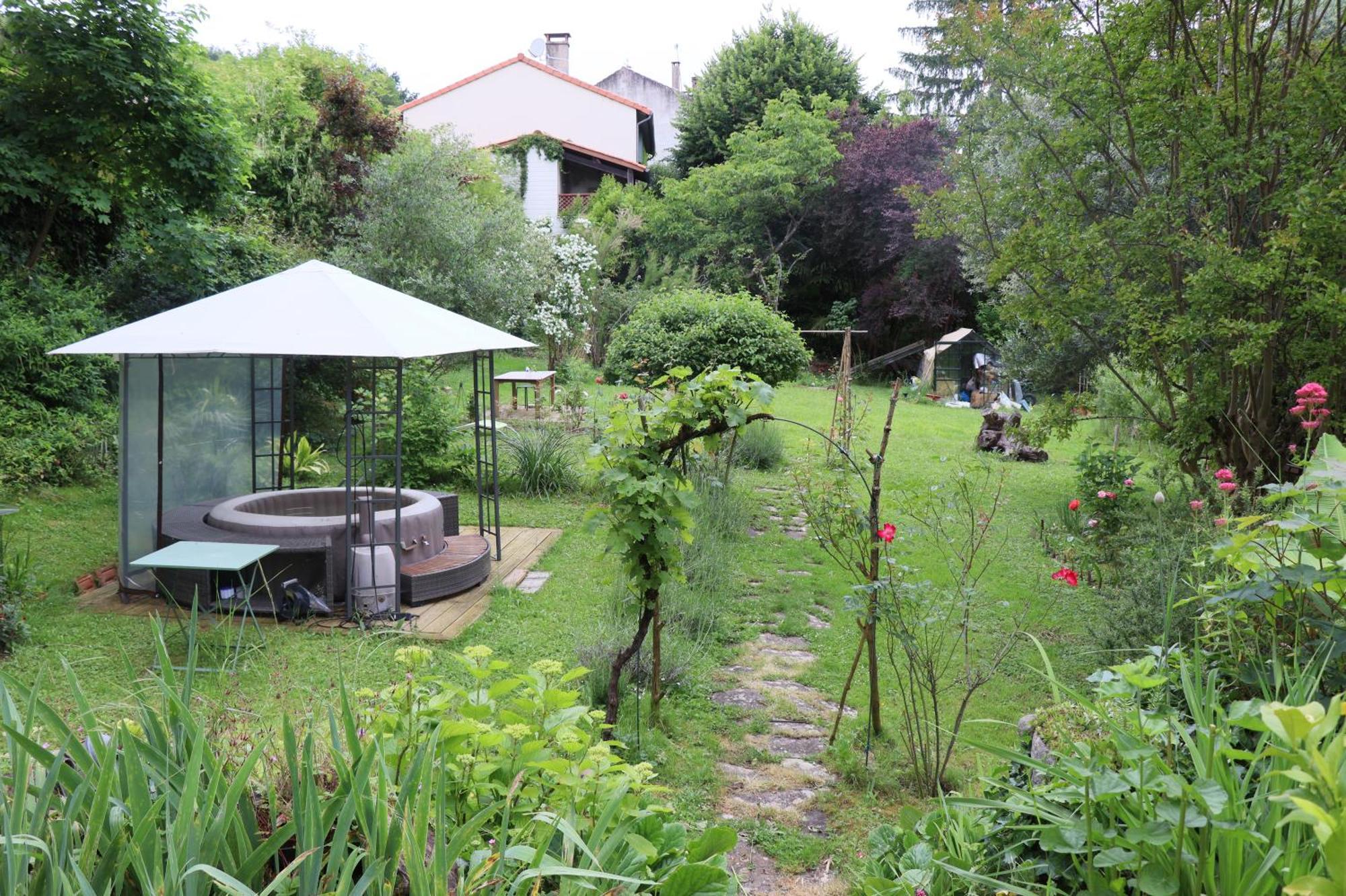 Au Jardin Bed and Breakfast Moissac Buitenkant foto
